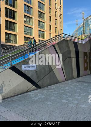 Stadio di Wembley durante l'era Tour Taylor Swift Concert Event Foto Stock