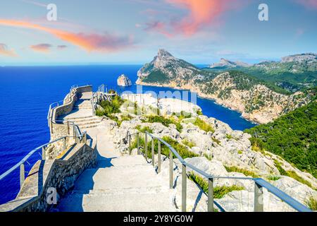 Cap de Formentor, Mallorca, Spagna Foto Stock