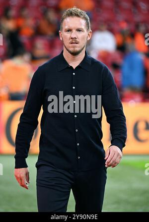 Fussball, Länderspiel, Nations League, Johan Cruiijff Arena Amsterdam: NIEDERLANDE - Deutschland 2:2; Bundestrainer Julian Nagelsmann (GER). Einzelbild, Ritratto, Porträt. Foto Stock