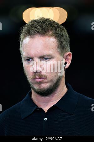 Fussball, Länderspiel, Nations League, Johan Cruiijff Arena Amsterdam: NIEDERLANDE - Deutschland 2:2; Bundestrainer Julian Nagelsmann (GER). Einzelbild, Ritratto, Porträt. Foto Stock