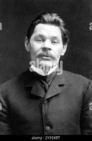 Maxim Gorky - scrittore russo Foto Stock