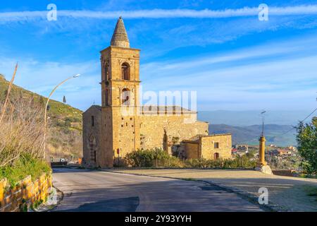 Aidone, Enna, Sicilia, Italia, Mediterraneo, Europa Foto Stock