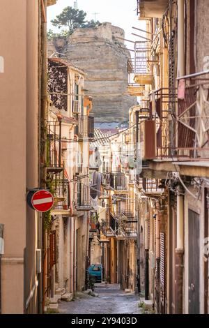 Corleone, Palermo, Sicilia, Italia, Mediterraneo, Europa Foto Stock