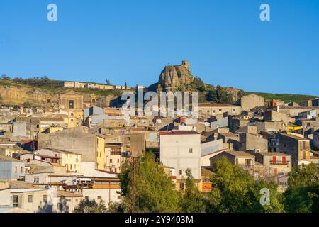 Corleone, Palermo, Sicilia, Italia, Mediterraneo, Europa Foto Stock