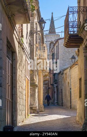 Petralia Soprana, Palermo, Sicilia, Italia, Mediterraneo, Europa Foto Stock