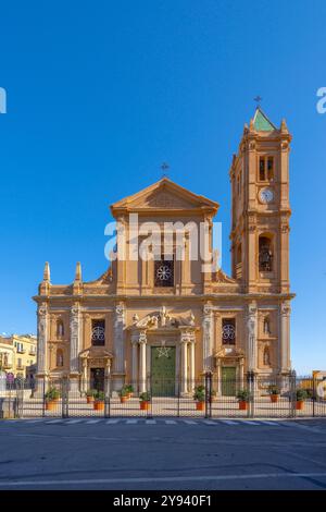 Chiesa di San Nicola di Bari, termini Imerese, Palermo, Sicilia, Italia, Mediterraneo, Europa Foto Stock