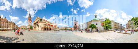 Città vecchia di Kraków, Polonia Foto Stock