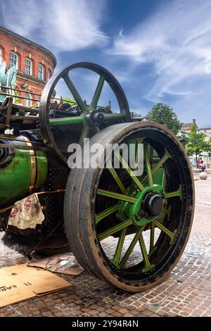 Motore di trazione Aveling & Porter "Avellana". Blackburn Heritage Weekend 2014. Foto Stock