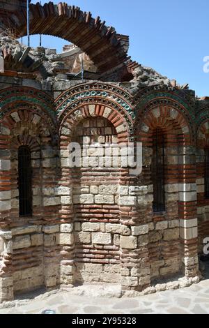 Chiesa di San Paraskevi, Sveta Paraskeva (XIII-XIV secolo), Nesebar, Bulgaria, Europa, sito patrimonio dell'umanità dell'UNESCO Foto Stock