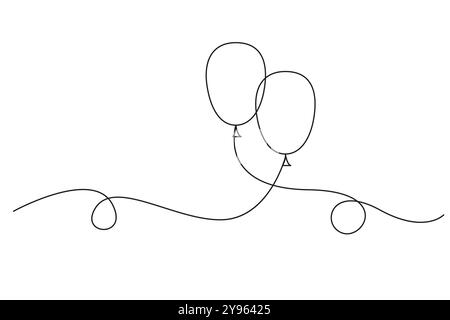 Icona bollature. Disegno a linea continua. Design mobile minimalista. Illustrazione vettoriale. Illustrazione Vettoriale