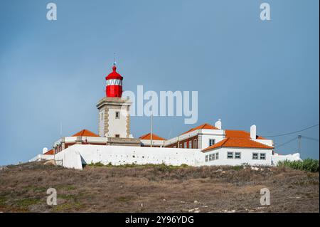 Cabo da Roca, Portogallo - 9 settembre 2024 : il faro di Cabo da Roca Foto Stock