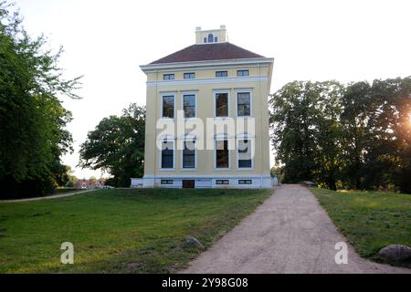 Schloss Luisium, Park Luisium, Dessau (nur fuer redaktionelle Verwendung. Keine Werbung. Referenzdatenbank: http://www.360-berlin.de. © Jens Knappe. B Foto Stock