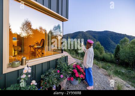 Cattura del momento Foto Stock