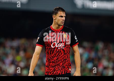 Valery Fernandez durante la partita EASPORTS della Liga tra squadre del Real Betis Balompie e dell'RCD Mallorca allo stadio Benito Villamarin (Maciej Rogowski) Foto Stock