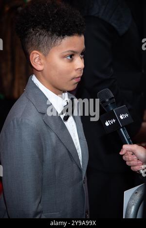 Londra, Regno Unito. 09 ottobre 2024. Elliott Heffernan partecipa alla prima mondiale "Blitz" durante la serata di gala di apertura del 68° BFI London Film Festival alla Royal Festival Hall. Credito: SOPA Images Limited/Alamy Live News Foto Stock