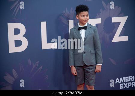 Londra, Regno Unito. 09 ottobre 2024. Nella foto: Elliott Heffernan partecipa al gala di apertura di "The Blitz" al 68° BFI London Film Festival alla Royal Festival Hall di Southbank. Credito: Justin ng/Alamy Live News Foto Stock