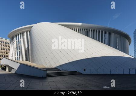 Philharmonie, di Christian de Portzamparc, Place de l'Europe, Plateau de Kirchberg, Lussemburgo, città di Lussemburgo, Lussemburgo, Europa Foto Stock