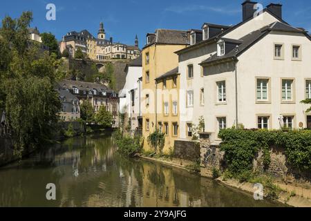 Panorama, Lussemburgo, Lussemburgo, Lussemburgo, Lussemburgo, Europa Foto Stock