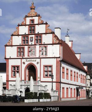 Storico municipio di Bad Salzuflen, Germania Foto Stock