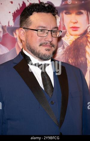 Los Angeles, Stati Uniti. 09 ottobre 2024. L'attore Marlin Shoop partecipa alla prima privata di Los Angeles di BLACK CREEK al fine Arts Theater, Los Angeles, CA, 9 ottobre 2024 Credit: Eugene Powers/Alamy Live News Foto Stock