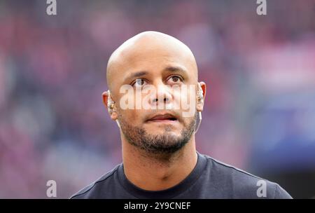 Francoforte, Germania. 6 ottobre 2024. Firo : 06.10.2024, calcio, 1.Bundesliga, 1.Liga, stagione 2024/2025, Eintracht Frankfurt - FC Bayern Monaco allenatore Vincent Kompany, Bayern, ritratto credito: dpa/Alamy Live News Foto Stock