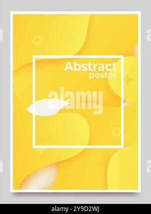 Sfondo 3D dinamico con texture. Grate per la vendita o banner promozionale, copertina dell'annuncio, landing page dell'intestazione Web. Illustrazione vettoriale Illustrazione Vettoriale