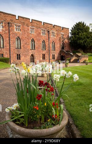 Regno Unito, Inghilterra, Shropshire, Shrewsbury, Castle Foto Stock