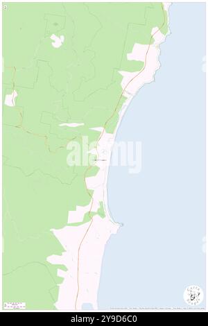 Chain of Lagoons, Break o'Day, Australia, Tasmania, s 41 40' 2'', N 148 17' 14'', MAP, Cartascapes Map pubblicata nel 2024. Esplora Cartascapes, una mappa che rivela i diversi paesaggi, culture ed ecosistemi della Terra. Viaggia attraverso il tempo e lo spazio, scoprendo l'interconnessione del passato, del presente e del futuro del nostro pianeta. Foto Stock