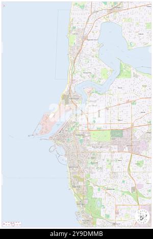 Porto di Perth, Fremantle, AU, Australia, Australia Occidentale, s 32 2' 30'', N 115 45' 23'', MAP, Cartascapes Map pubblicata nel 2024. Esplora Cartascapes, una mappa che rivela i diversi paesaggi, culture ed ecosistemi della Terra. Viaggia attraverso il tempo e lo spazio, scoprendo l'interconnessione del passato, del presente e del futuro del nostro pianeta. Foto Stock