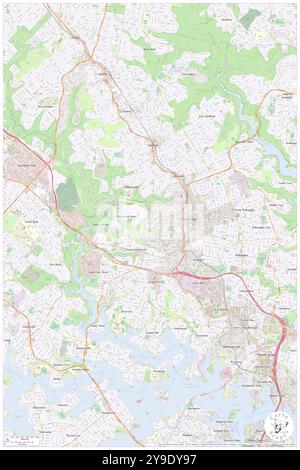 Campbell Park, , AU, Australia, nuovo Galles del Sud, s 33 47' 54'', N 151 10' 4'', MAP, Cartascapes Map pubblicata nel 2024. Esplora Cartascapes, una mappa che rivela i diversi paesaggi, culture ed ecosistemi della Terra. Viaggia attraverso il tempo e lo spazio, scoprendo l'interconnessione del passato, del presente e del futuro del nostro pianeta. Foto Stock