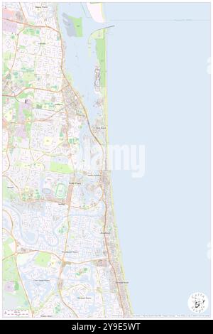 Hi Surf Beachfront Resort Apartments, Gold Coast, AU, Australia, Queensland, s 27 59' 32'', N 153 25' 47'', MAP, Cartascapes Map pubblicata nel 2024. Esplora Cartascapes, una mappa che rivela i diversi paesaggi, culture ed ecosistemi della Terra. Viaggia attraverso il tempo e lo spazio, scoprendo l'interconnessione del passato, del presente e del futuro del nostro pianeta. Foto Stock