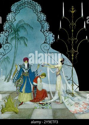 Virginia Frances Sterrett - Arabian Nights - The History of the First Old Man and the Hind: - 1928 Foto Stock