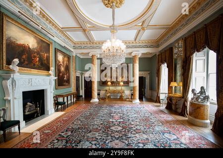 La sala da pranzo di Spencer House. Una casa storica a Londra appartenente alla famiglia Spencer. Foto Stock