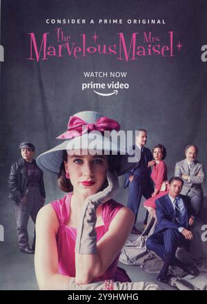 2018 pubblicità rivista di lifestyle e intrattenimento, USA Foto Stock