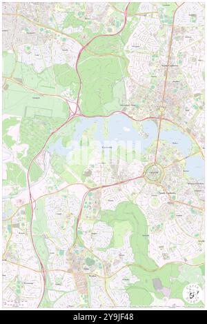 Yarralumla, UA, Australia, territorio della capitale australiana, s 35 17' 59'', N 149 6' 21'', MAP, Cartascapes Map pubblicata nel 2024. Esplora Cartascapes, una mappa che rivela i diversi paesaggi, culture ed ecosistemi della Terra. Viaggia attraverso il tempo e lo spazio, scoprendo l'interconnessione del passato, del presente e del futuro del nostro pianeta. Foto Stock