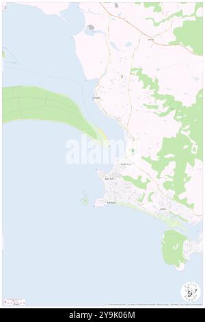 Tiger Head Beach, ( AU), Australia, Tasmania, s 42 51' 0'', N 147 36' 36'', MAP, Cartascapes Map pubblicata nel 2024. Esplora Cartascapes, una mappa che rivela i diversi paesaggi, culture ed ecosistemi della Terra. Viaggia attraverso il tempo e lo spazio, scoprendo l'interconnessione del passato, del presente e del futuro del nostro pianeta. Foto Stock