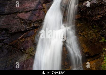 Baring cade, il Glacier National Park Montana Foto Stock