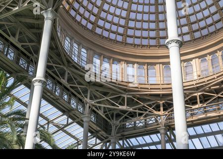 Dome, NY Carlsberg Glyptotek o New Carlsberg Glyptothek, museo d'arte per la scultura e la pittura, architetti Vilhelm Dahlerup e Hack Kampmann, Copenh Foto Stock