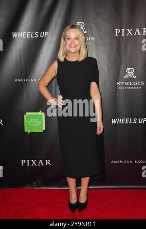 Woodside, Stati Uniti. 11 ottobre 2024. Amy Poehler partecipa al 2024 Bring Change 2 Mind's 12th Annual Revelations Gala il 10 ottobre 2024 a Woodside, California. Foto: Chris Victorio/imageSPACE/Sipa USA credito: SIPA USA/Alamy Live News Foto Stock