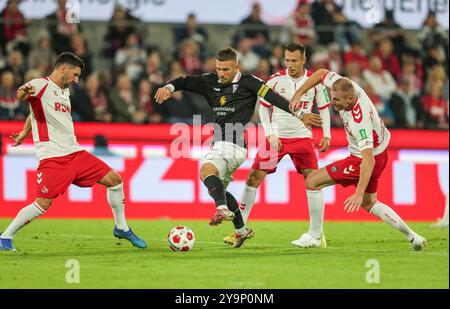 Colonia, Germania. 10 ottobre 2024. Firo : 10.10.2024, calcio, addio Lukas Podolski 1.FC Cologne Lukas Podolski duelli crediti: dpa/Alamy Live News Foto Stock