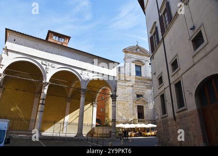 Siena, Italia. 15 settembre 2024. Edifici storici nel centro storico di Siena, in Toscana. Foto di alta qualità Foto Stock
