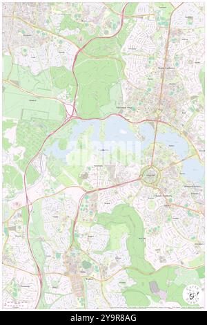 Yarralumla Bay, , AU, Australia, territorio della capitale australiana, s 35 17' 59'', N 149 6' 4'', MAP, Cartascapes Map pubblicata nel 2024. Esplora Cartascapes, una mappa che rivela i diversi paesaggi, culture ed ecosistemi della Terra. Viaggia attraverso il tempo e lo spazio, scoprendo l'interconnessione del passato, del presente e del futuro del nostro pianeta. Foto Stock