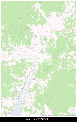 Huonville, Huon Valley, AU, Australia, Tasmania, s 43 1' 52'', N 147 2' 53'', MAP, Cartascapes Map pubblicata nel 2024. Esplora Cartascapes, una mappa che rivela i diversi paesaggi, culture ed ecosistemi della Terra. Viaggia attraverso il tempo e lo spazio, scoprendo l'interconnessione del passato, del presente e del futuro del nostro pianeta. Foto Stock