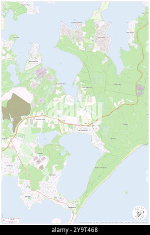 Chain Valley Creek, ( AU), Australia, nuovo Galles del Sud, s 33 10' 59'', N 151 34' 0'', MAP, Cartascapes Map pubblicata nel 2024. Esplora Cartascapes, una mappa che rivela i diversi paesaggi, culture ed ecosistemi della Terra. Viaggia attraverso il tempo e lo spazio, scoprendo l'interconnessione del passato, del presente e del futuro del nostro pianeta. Foto Stock