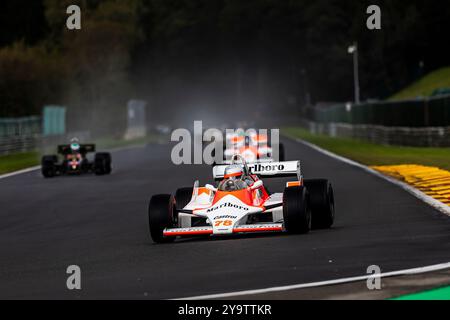 Francorchamps (Belgio), 28 settembre 2024, #78 McLaren M29 (1979) Briggs Warren (NZL) Masters Racing Legends - F1 Cars 1966 - 1985 durante le sei ore di Spa, Circuit de Spa-Francorchamps (Belgio) il 28 settembre 2024 Foto Stock