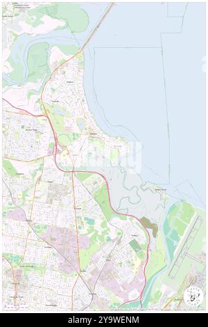 Cabbage Tree Creek / Tighgum Creek, Brisbane, Australia, Queensland, s 27 19' 50'', N 153 4' 29'', MAP, Cartascapes Map pubblicata nel 2024. Esplora Cartascapes, una mappa che rivela i diversi paesaggi, culture ed ecosistemi della Terra. Viaggia attraverso il tempo e lo spazio, scoprendo l'interconnessione del passato, del presente e del futuro del nostro pianeta. Foto Stock