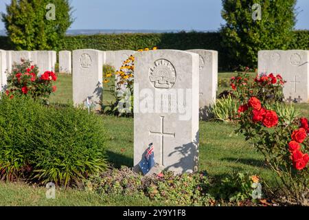 Francia, somme, Fouilloy, Villers-Bretonneux Australian National Memorial, memoriale a tutti gli australiani morti sul fronte occidentale durante la prima guerra mondiale Foto Stock