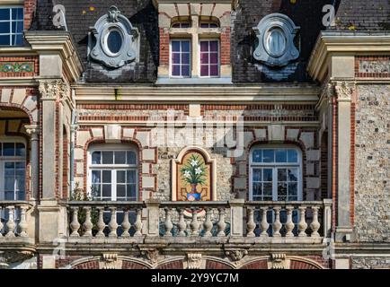 Francia, Calvados, Cabourg, Villa Argentina Foto Stock