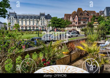 Francia, Calvados, Cabourg, Villa Argentina Foto Stock