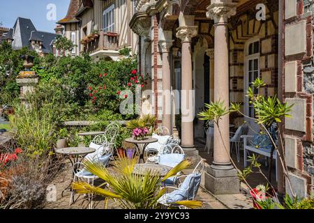 Francia, Calvados, Cabourg, Villa Argentina Foto Stock